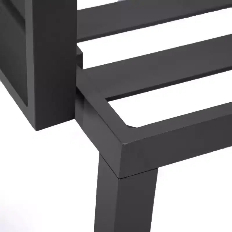 Fauteuils de patio en aluminium