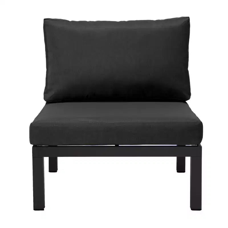 Fauteuils de patio en aluminium