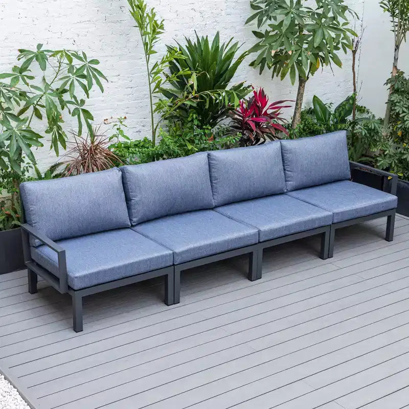Fauteuils de patio en aluminium