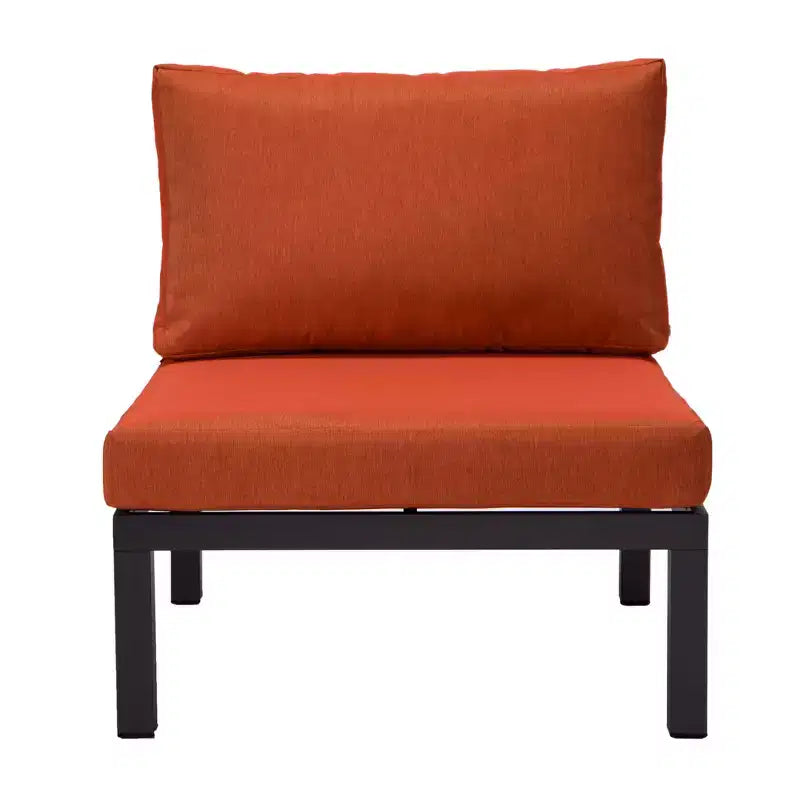 Fauteuils de patio en aluminium