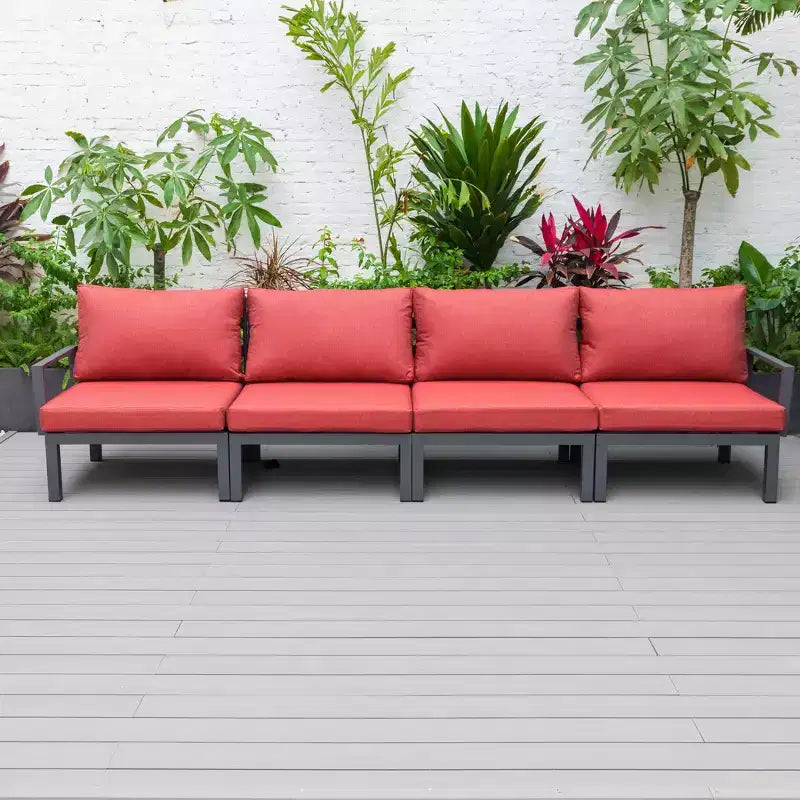 Fauteuils de patio en aluminium