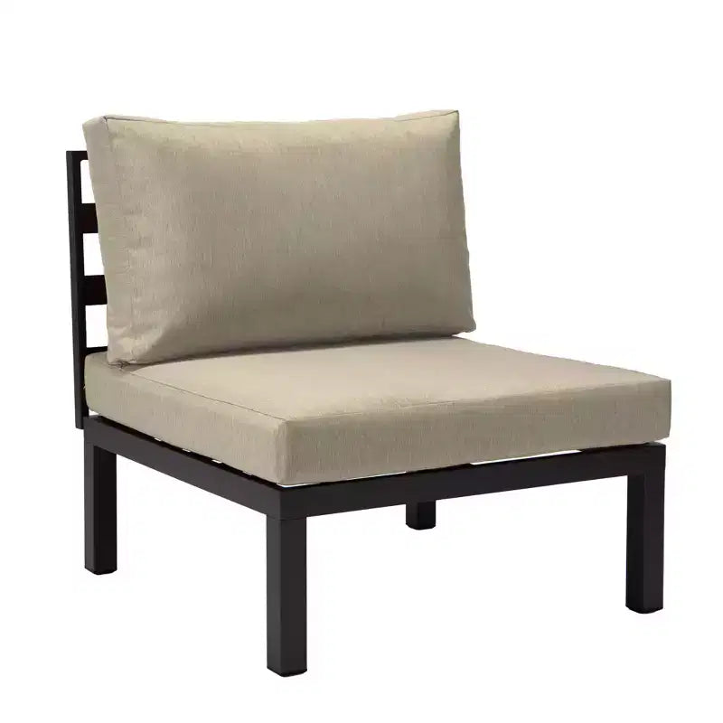 Fauteuils de patio en aluminium
