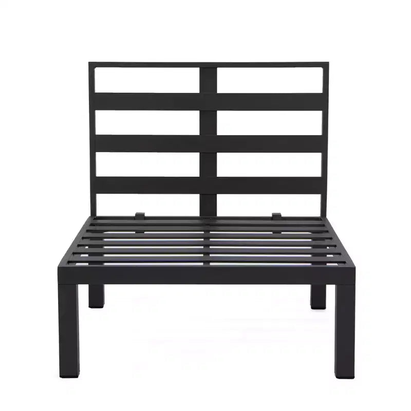 Fauteuils de patio en aluminium