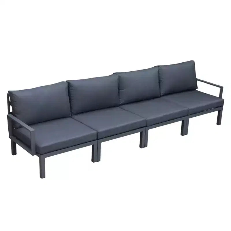 Fauteuils de patio en aluminium