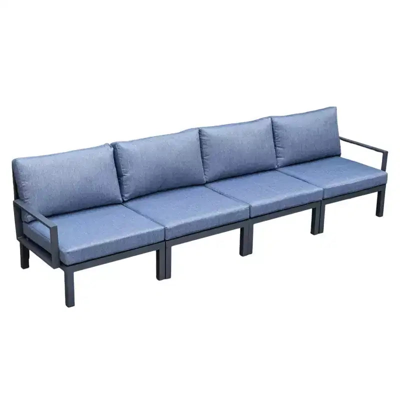 Fauteuils de patio en aluminium