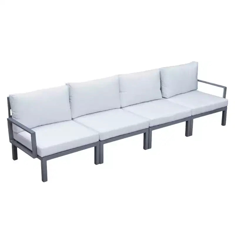 Fauteuils de patio en aluminium