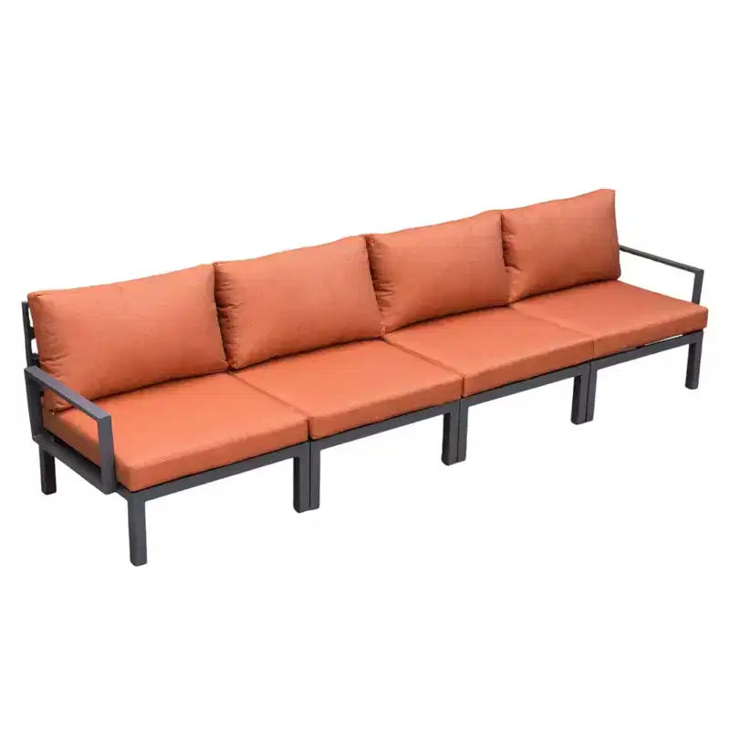 Fauteuils de patio en aluminium