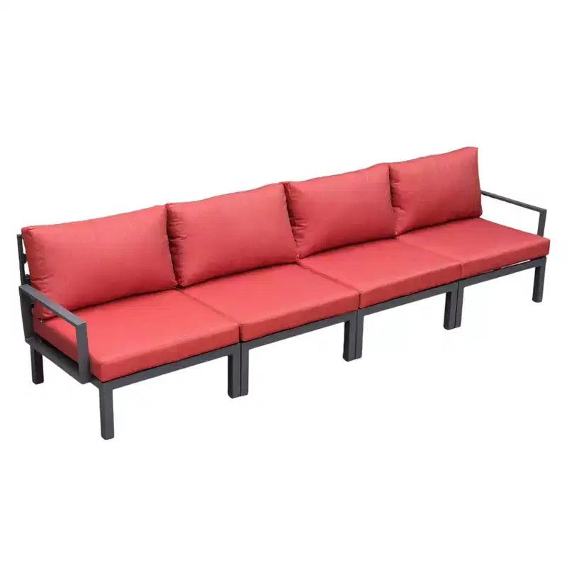 Fauteuils de patio en aluminium