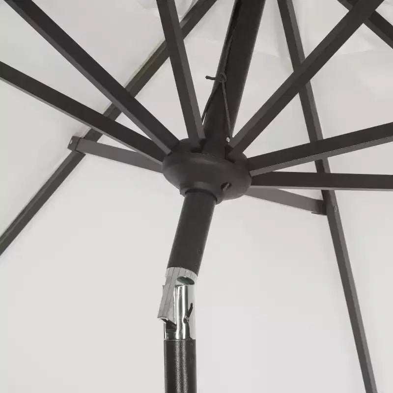 Parasol de ville inclinable automatique de 2,7 m avec protection UV