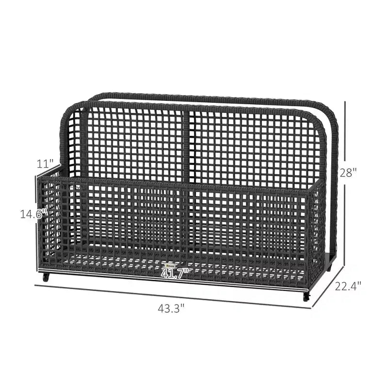 Support de rangement pour flotteurs de piscine, chariot de piscine à roulettes