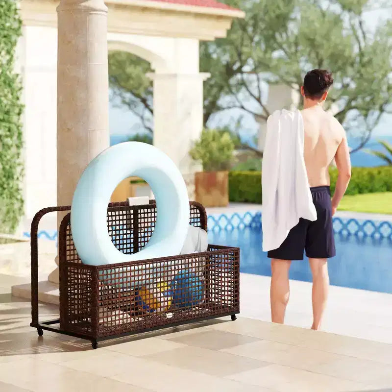Support de flotteurs de piscine, chariot de piscine à roulettes