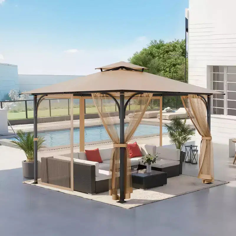 Pièces de rechange pour filet de tonnelle, filet de jardin extérieur, filet mural quatre pièces