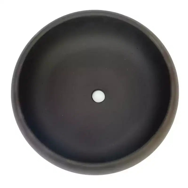Pot de fleurs rond en céramique non émaillée