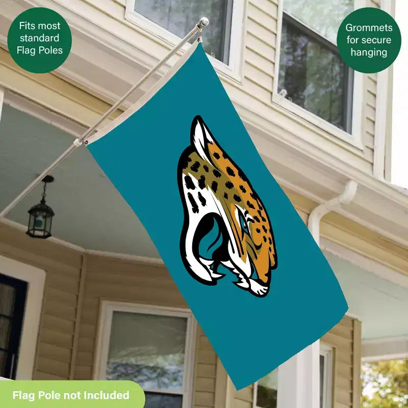 Drapeau de maison résistant aux intempéries