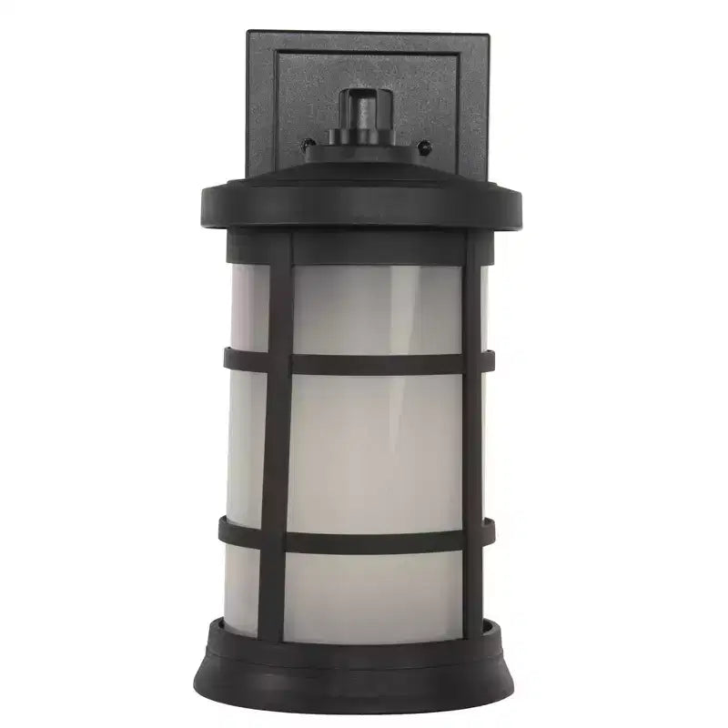 Applique murale Composite Lanterns en noir texturé