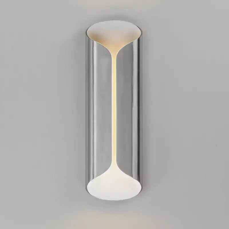 Lighting Folio 2 - Applique murale en aluminium satiné/blanc