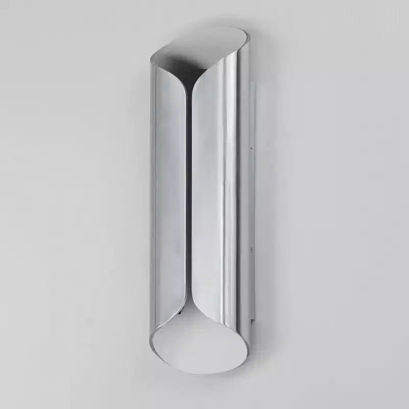 Lighting Folio 2 - Applique murale en aluminium satiné/blanc