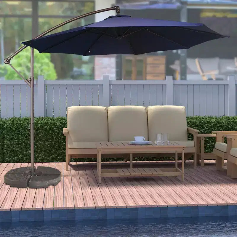 Parasol octogonal de terrasse