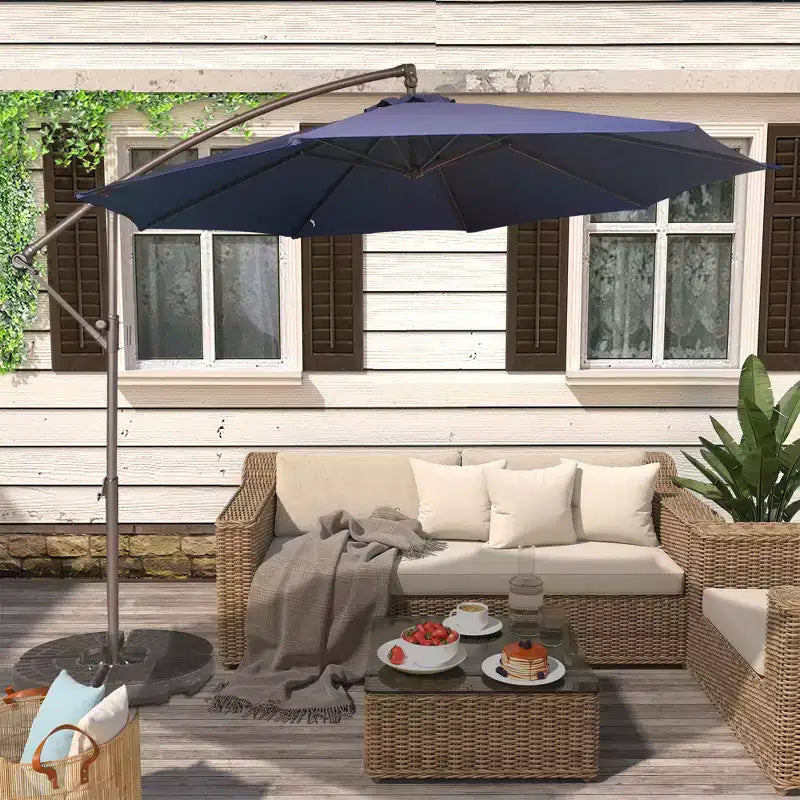 Parasol octogonal de terrasse