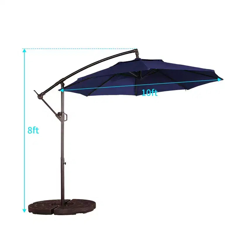 Parasol octogonal de terrasse