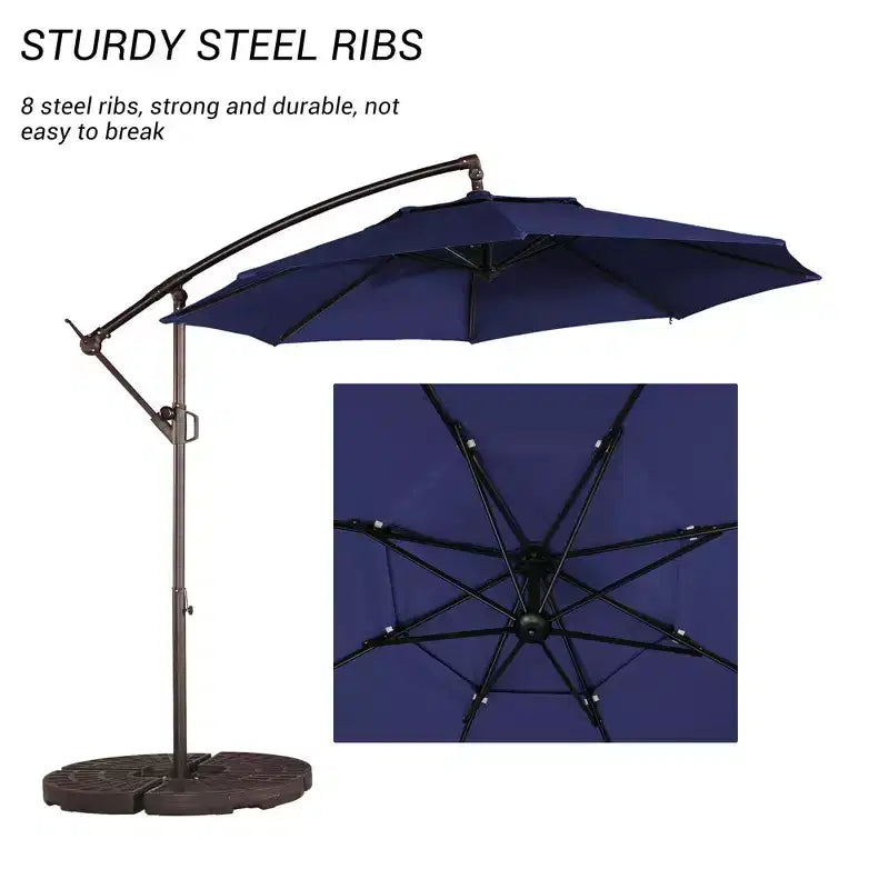 Parasol octogonal de terrasse